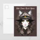 Search for horror girl postcards Witch