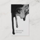 Search for paint drip business cards Elegant