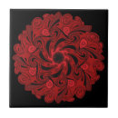 Search for mandala tiles red
