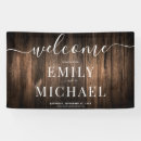 Search for rustic wedding banners Simple