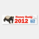 Search for badger bumper stickers President