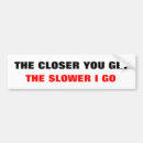 Search for no tailgating bumper stickers Tailgater