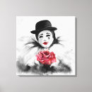Search for clown art Black
