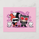 Search for kitten with yarn postcards Playing