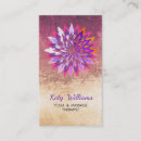 Search for purple lotus business cards Holistic