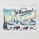 Search for yellowstone postcards Outdoor camping hiking