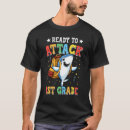 Search for shark attack tshirts School