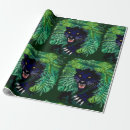 Search for black panther wrapping paper Feline