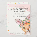 Search for kangaroo baby shower invitations Floral