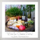 Search for wine and cheese posters Food