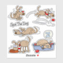 Search for scratching stickers Cartoon