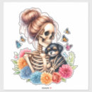 Search for skeleton dog stickers Wolf