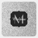 Search for silver glitter monogram stickers Grey
