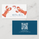 Search for crab business cards Seafood restaurant
