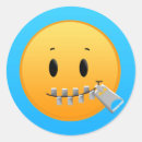 Search for no talking stickers Quiet