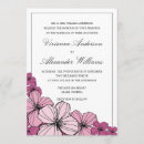 Search for lavender bouquet wedding invitations Purple