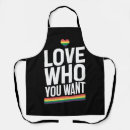 Search for gay pride flag aprons Lesbian