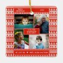 Search for nordic christmas tree decorations Red white