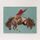 Search for vintage cowboy puzzles Horse