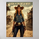 Search for wild west posters Cowgirl