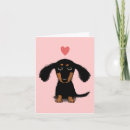 Search for dachshund valentines day cards Cute