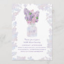 Search for lilac bridal shower invitations Elegant