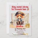 Search for treasure hunt invitations Pirate party