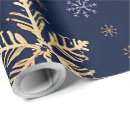 Search for navy and gold christmas wrapping paper Metallic