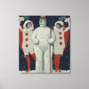 Search for christmas snowman canvas prints Snowmen