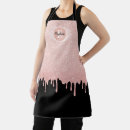 Search for sparkles aprons Black