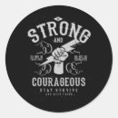 Search for be strong and courageous stickers Christian