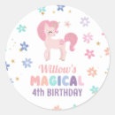 Search for unicorn birthday stickers Gold glitter