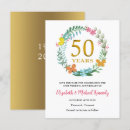 Search for 50th anniversary save the date postcards Vow renewal