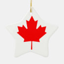 Search for canada flag christmas tree decorations North america