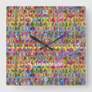 Search for multi coloured clocks Retro