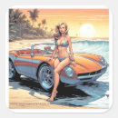 Search for bikini girl stickers Tropical