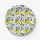 Search for lemon pattern plates Vintage