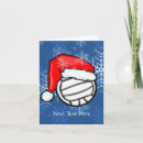 Search for volleyball christmas cards Player