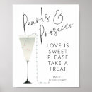 Search for bubbles party posters Pearls and prosecco