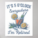 Search for funny retirement posters Style