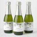 Search for mini wedding wine labels Eucalyptus