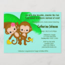 Search for twin baby girl shower invitations Safari