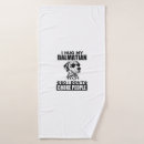 Search for funny bath towels Weimaraner