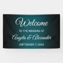 Search for green wedding banners Stylish