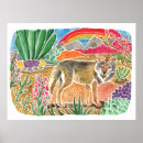 Search for coyote art Cactus