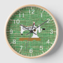 Search for sewing room clocks Watercolor