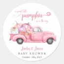 Search for pumpkin baby shower stickers Sweet little pumpkin