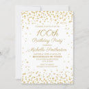 Search for 100 birthday invitations Glitter