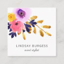 Search for petals business cards Feminine