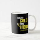 Search for gold ribbon mugs Childhood
